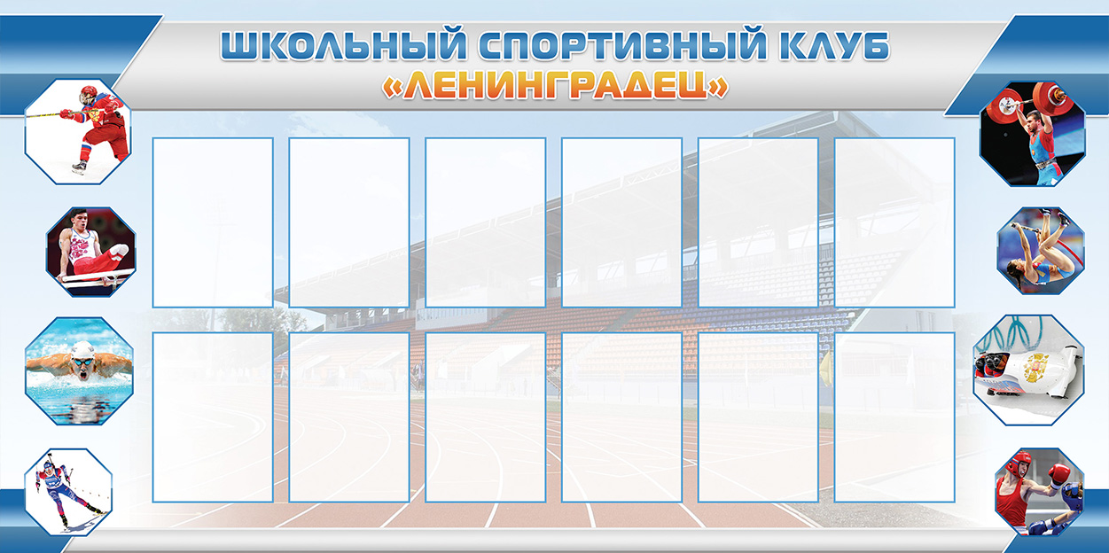 Стенд - Школьный спортивный клуб 2